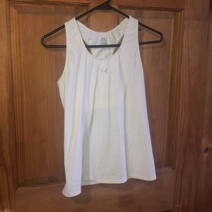 white under armor sports tank